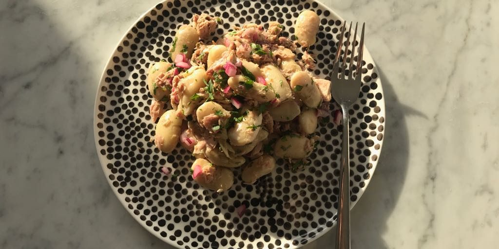 sałatka z jasiem i tuńczykiem 2